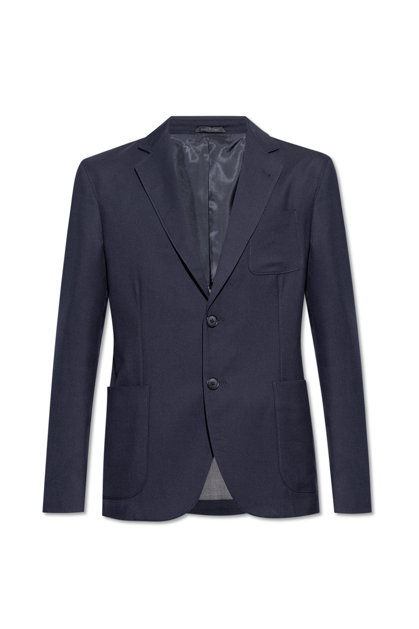 Giorgio Armani Blazer with notch lapels Men s Clothing Vitkac